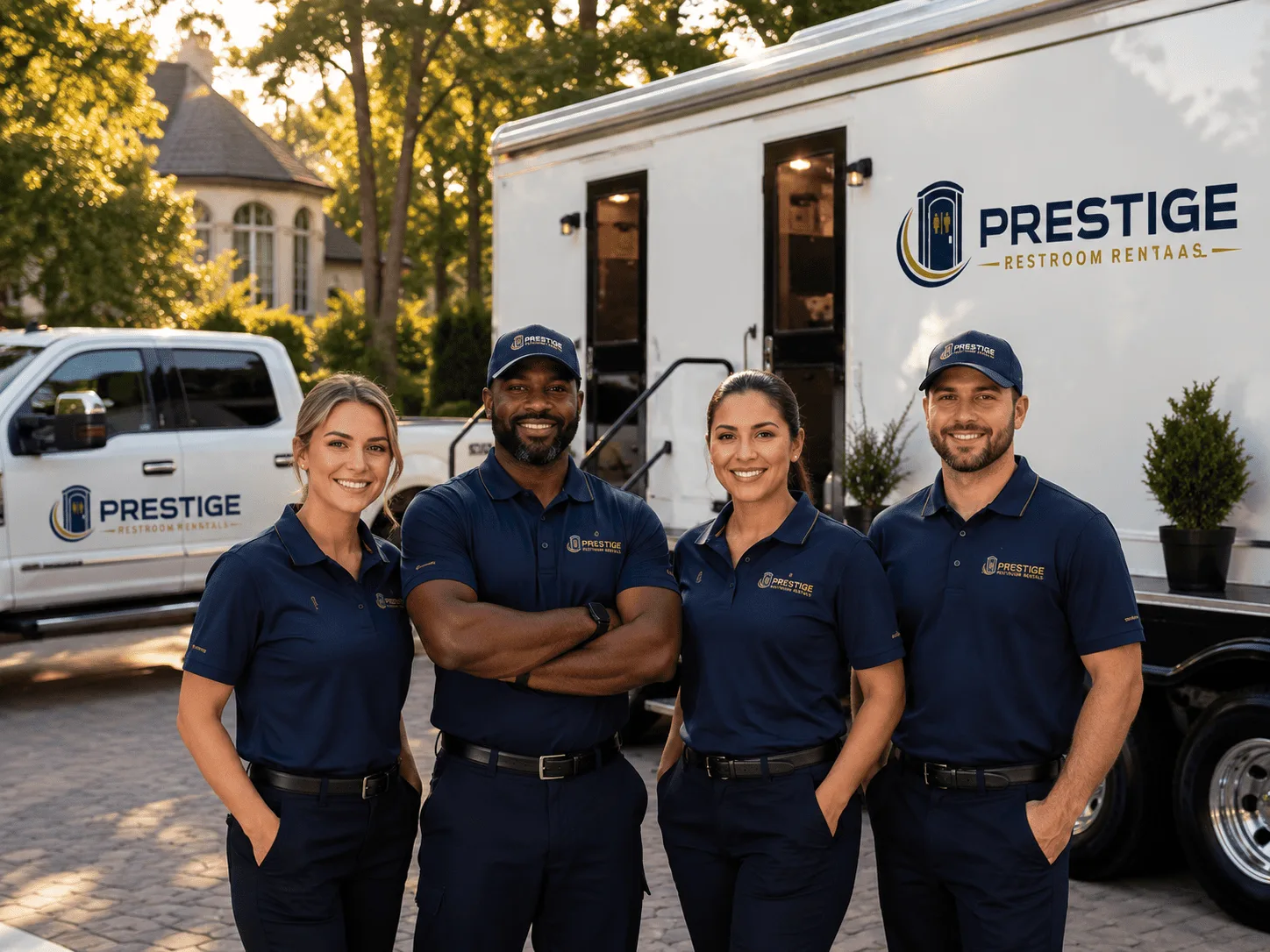 Trusted Luxury Portable Restrooms company in Schulter, OK